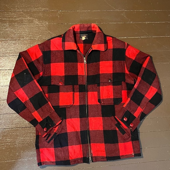 1940s WoolRich Plaid Jacket - Picture 1 of 4